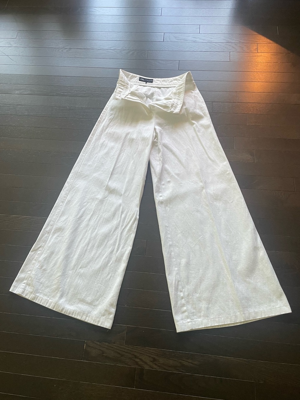 Zara Wide Leg Pants - Picture 2 of 4